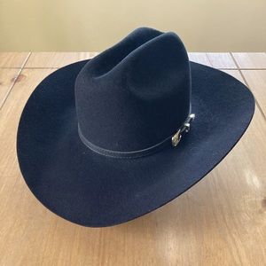 Bailey 2x Blend Cowboy Hat - Sz 6 7/8 - Black